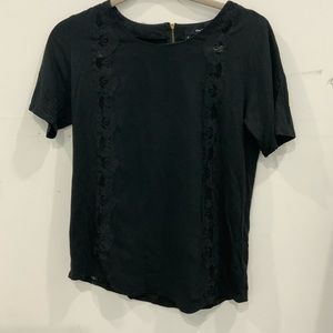 The Kooples Women's T-Shirt Black